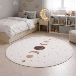 Ay. Coco 1136 krém kör gyerekszőnyeg 200 x 200 cm
