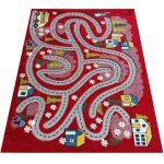 Dy. color kids 02 piros 100 x 150 cm szőnyeg