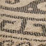 Ay. Comilla 0887 Black 160x160cm kör szőnyeg