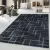 Ay. COSTA 3521 BLACK 120 X 170 szőnyeg