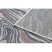 Fonott sizal szőnyeg SION Hullámok 2836 lapos szövött ecru / kék / rózsaszín 140x190 cm