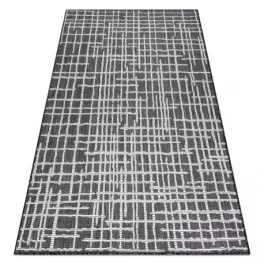   Kab. Fonott sizal szőnyeg SION vonalak 22144 lapos szövött fekete / ecru 160x220 cm