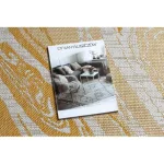 Kab. Fonott sizal szőnyeg SION Márvány  22169 lapos szövött ecru / bézs / sárga 180x270 cm