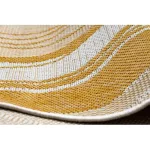 Kab. Fonott sizal szőnyeg SION Márvány  22169 lapos szövött ecru / bézs / sárga 180x270 cm