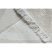 Fonott Sizal szőnyeg MOROC 22314 rombuszok, vonalak, boho rojt - szerkezeti bézs / krém 78x150 cm