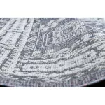 Kab. Fonott sizal szőnyeg SION vintage 2832 lapos szövött kék / rózsaszín / ecru 80x150 cm