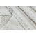 Fonott Sizal szőnyeg MOROC 22322 rombuszok, vonalak, boho rojt - szerkezeti bézs / krém 136x190 cm