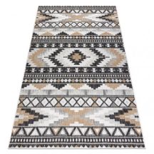   Fonott sizal szőnyeg COOPER Azték, Etno 22235 ecru / fekete 180x270 cm