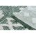Fonott Sizal EKO szőnyeg boho MOROC Etno Cikcakk 22319 rojt - két szintű gyapjú zöld / krém, újrahasznosított szőnyeg 117x170 cm