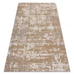Kab. Fonott Sizal CASA Eco szőnyeg boho  vintage 2809 krém / sárga, újrahasznosított szőnyeg 153x220 cm