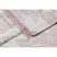 Fonott Sizal szőnyeg boho MOROC gyémánt 22312 rojt - két szintű gyapjú rózsaszín / krém, újrahasznosított szőnyeg 78x150 cm