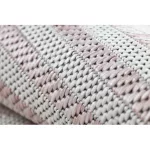 Kab. Fonott sizal szőnyeg SION labirintus 22376 lapos szövött rózsaszín / ecru 120x170 cm