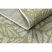 Fonott sizal szőnyeg SION Levelek, tropikus 22128 lapos szövött ecru / zöld 120x170 cm