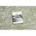 Fonott sizal szőnyeg SION Levelek, tropikus 22128 lapos szövött ecru / zöld 140x190 cm
