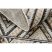 Fonott sizal szőnyeg COOPER Gyémánt, Azték, Etno 22224 ecru / fekete 140x190 cm