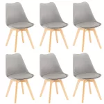 Silla étkezőszék 6 db szürke színben