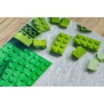 Kab. BAMBINO 38480 mosható szőnyeg Építőkészlet gyerekeknek csúszásgátló - szürke / sárga 120x170 cm