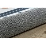 Kab. BAMBINO 46980 mosható szőnyeg Erdő gyerekeknek csúszásgátló - fehér / zöld 140x200 cm