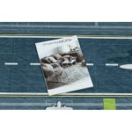 Kab. BAMBINO 46990 mosható szőnyeg Repülőtér, repülőgépek gyerekeknek csúszásgátló - zöld / szürke 140x200 cm