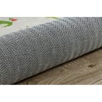 Kab. BAMBINO 50230 mosható szőnyeg Állatkert, utcák gyerekeknek csúszásgátló - bézs / zöld 140x200 cm