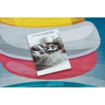 Kab. BAMBINO 42810 mosható szőnyeg Rakéta, bolygók gyerekeknek csúszásgátló - kék / barna  160x220 cm