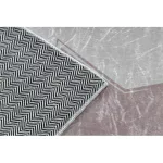 Kab. BAMBINO 48130 mosható szőnyeg Csillagok gyerekeknek csúszásgátló - bézs / szürke 160x220 cm