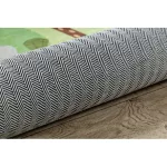 Kab. BAMBINO 50200 mosható szőnyeg Falu gyerekeknek csúszásgátló - zöld / barna  160x220 cm