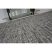Fonott sizal szőnyeg LOFT 21126 KEVEREDÉS ezüst/elefántcsont/szürke 60x110 cm