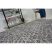 Fonott sizal szőnyeg LOFT 21145 boho elefántcsont/ezüst/szürke 60x110 cm