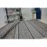 Fonott sizal szőnyeg LOFT 21118 boho elefántcsont/ezüst/szürke 80x150 cm