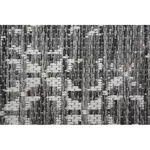 Kab. Fonott sizal szőnyeg LOFT 21145 boho elefántcsont/ezüst/szürke 120x170 cm