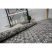 Fonott sizal szőnyeg LOFT 21145 boho elefántcsont/ezüst/szürke 120x170 cm