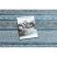 Fonott sizal szőnyeg LOFT 21118 boho elefántcsont/ezüst/kék 160x230 cm