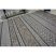 Fonott sizal szőnyeg LOFT 21118 boho elefántcsont/ezüst/szürke 200x290 cm