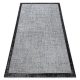 Fonott sizal floorlux szőnyeg 20401 ezüst / fekete 200x290 cm