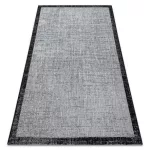 Kab. Fonott sizal floorlux szőnyeg 20401 ezüst / fekete 140x200 cm