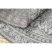 Fonott sizal szőnyeg LOFT 21193 Kör boho elefántcsont/ezüst/taupe kör 160 cm