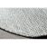 Fonott sizal szőnyeg LOFT 21198 Kör boho elefántcsont/ezüst/taupe kerék 160 cm
