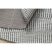 Fonott sizal szőnyeg LOFT 21198 Kör boho elefántcsont/ezüst/taupe kerék 120 cm