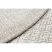 Fonott sizal floorlux szőnyeg kör 20401 pezsgő / tópszín kör 160 cm