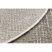 Fonott sizal floorlux szőnyeg kör 20401 tópszín / pezsgő  kör 120 cm