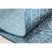 Fonott sizal szőnyeg LOFT 21207 Rozetta Kör boho elefántcsont/ezüst/kék kerék 160 cm