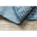 Fonott sizal szőnyeg LOFT 21193 Kör boho elefántcsont/ezüst/kék kör 120cm