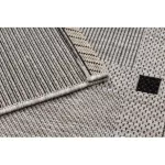 Kab. Fonott sizal floorlux szőnyeg 20079 ezüst / fekete 120x170 cm