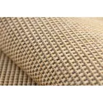 Kab. Fonott sizal floorlux szőnyeg 20580 egyszerű, egyszínű - természetes / kávé 120x170 cm