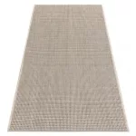 Kab. Fonott sizal floorlux szőnyeg 20580 egyszerű, egyszínű - pezsgő / tópszín 140x200 cm
