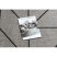 Fonott sizal floorlux szőnyeg 20605 ezüst / fekete / bézs HÁROMSZÖGEK, GEOMETRIAI  140x200 cm
