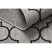 Fonott sizal floorlux szőnyeg 20607 marokkói rácsos ezüst / fekete 140x200 cm