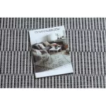 Kab. Fonott sizal szőnyeg LOFT 21198 Kör boho elefántcsont/ezüst/szürke kör 120 cm