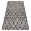 Fonott sizal floorlux szőnyeg 20607 marokkói rácsos ezüst / fekete 240x330 cm
